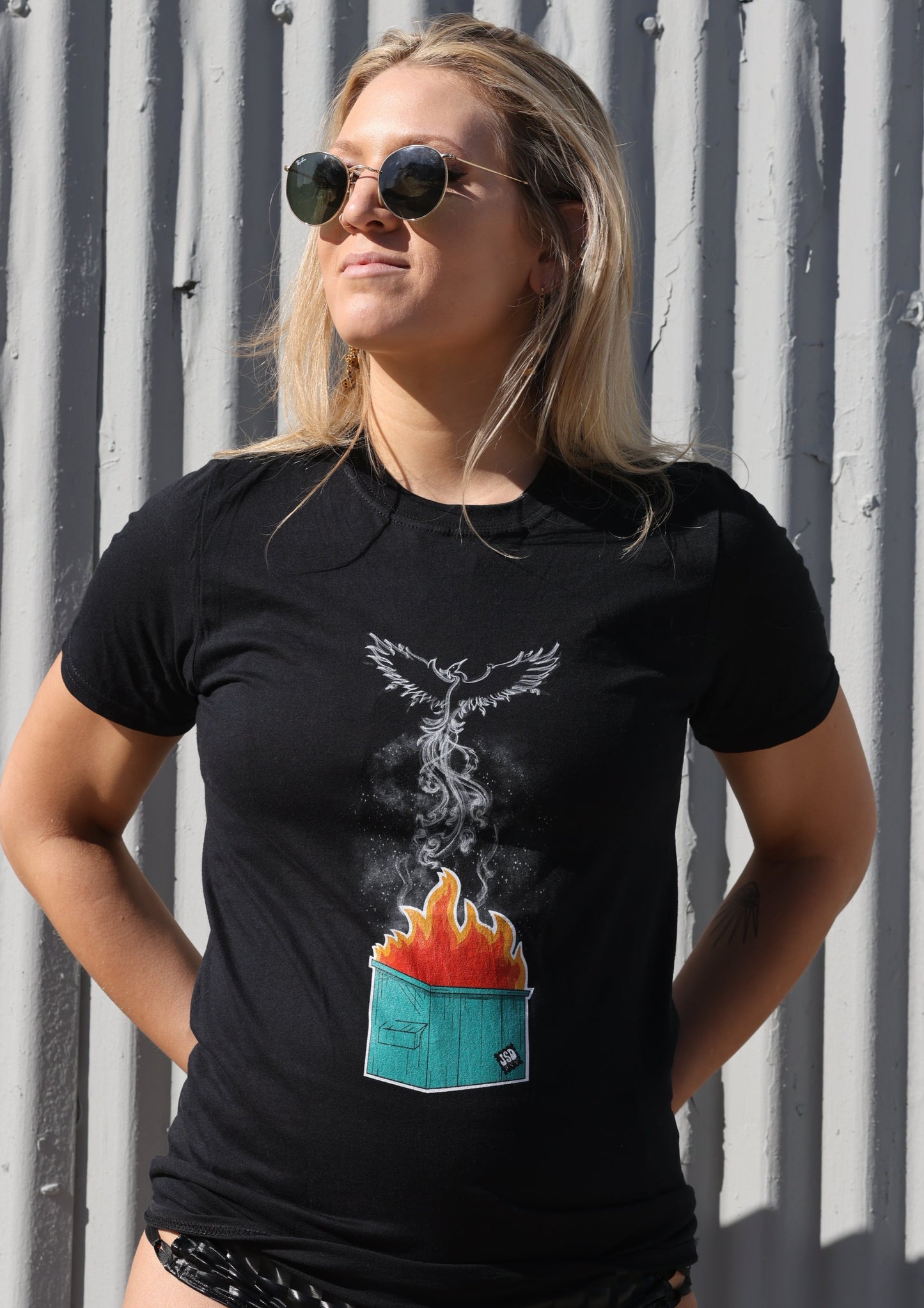 Phoenix Dumpster Fire Rising Unisex T-Shirt