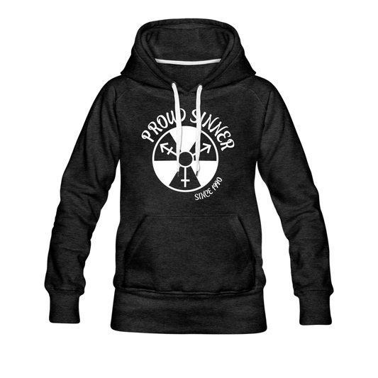 Women’s Premium Hoodie - charcoal gray